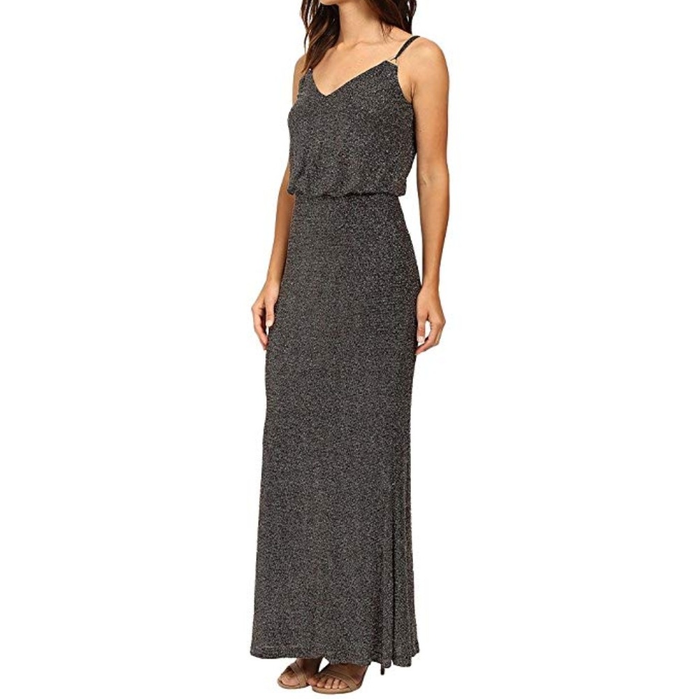 Calvin Klein Novelty Jersey Gown